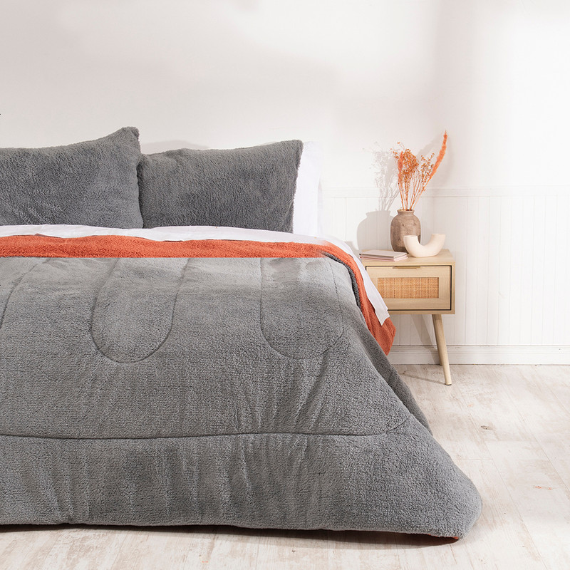 PLUMON SHERPA/SHERPA 2 PLAZAS GRIS-NARANJO - 1