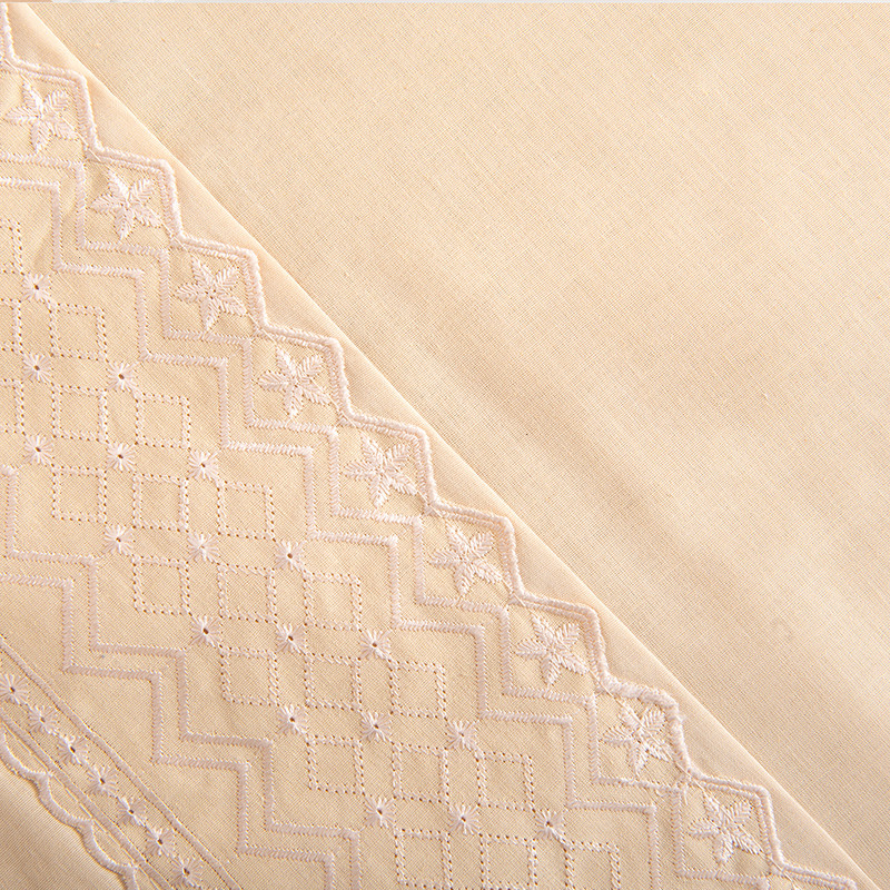 SABANA BRODERIE GEO 2 PLAZAS NUDE - 2