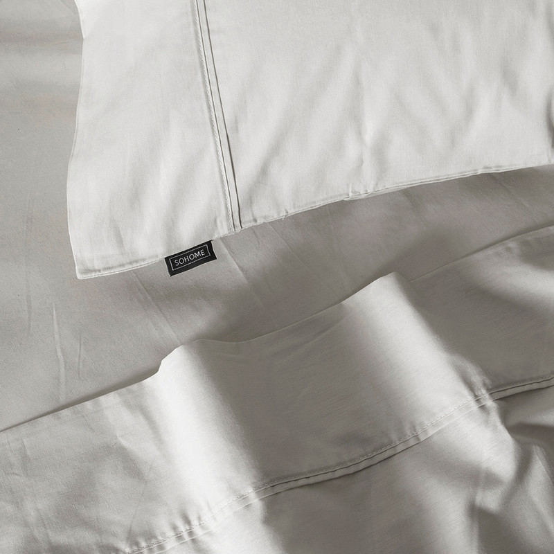 SABANAS LISA SOHOME 180H 1 PLAZAS LIGHT GRAY - 2