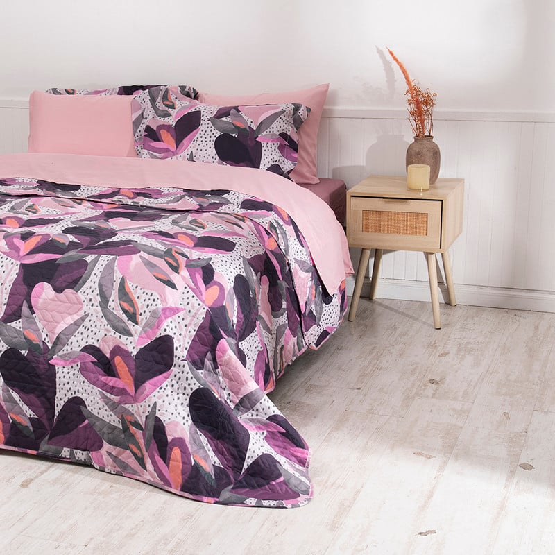 SET QUILT EST + SABANA LISA KING AMANDA - 3