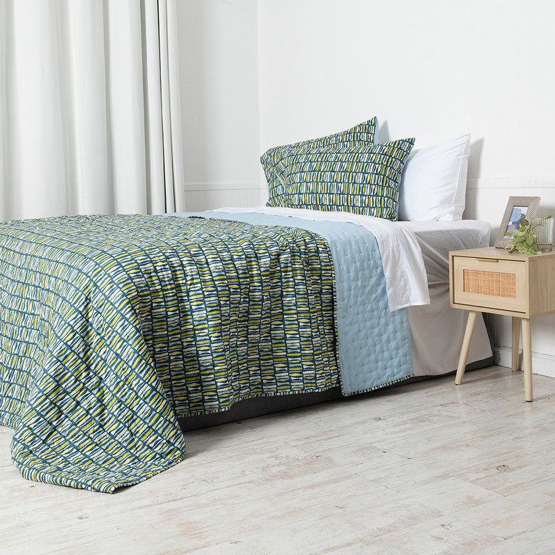 QUILT TOLEDO ESTAMPADO 2 PLAZAS FOREST - 2