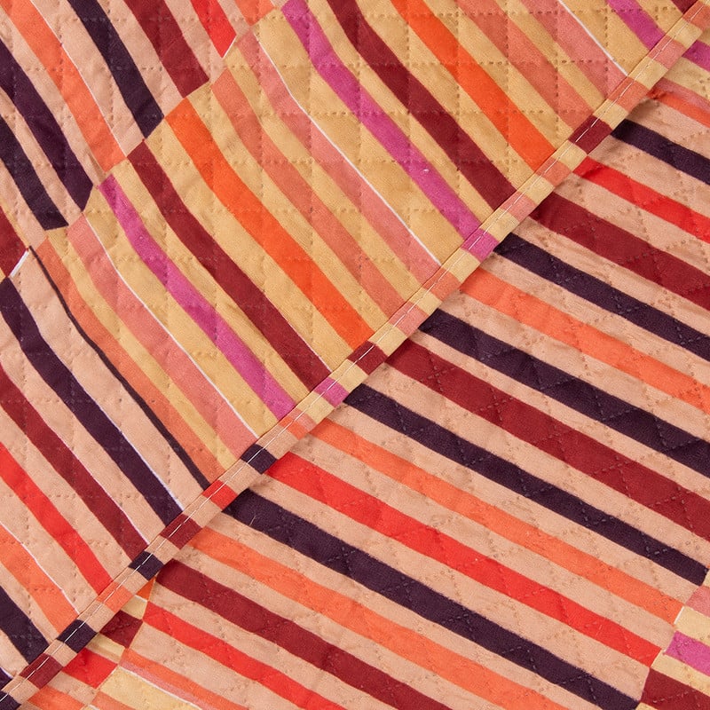QUILT CORDOBA ESTAMPADO 2 PLAZAS GEOMETRICO - 2