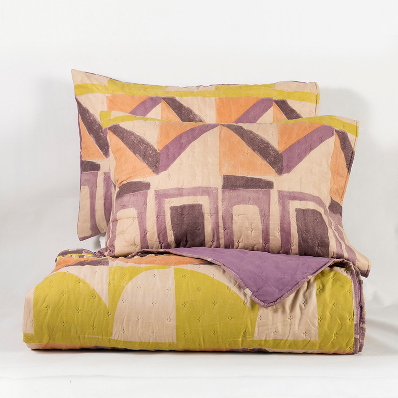 QUILT TOLEDO ESTAMPADO 2 PLAZAS ETNICO - 5