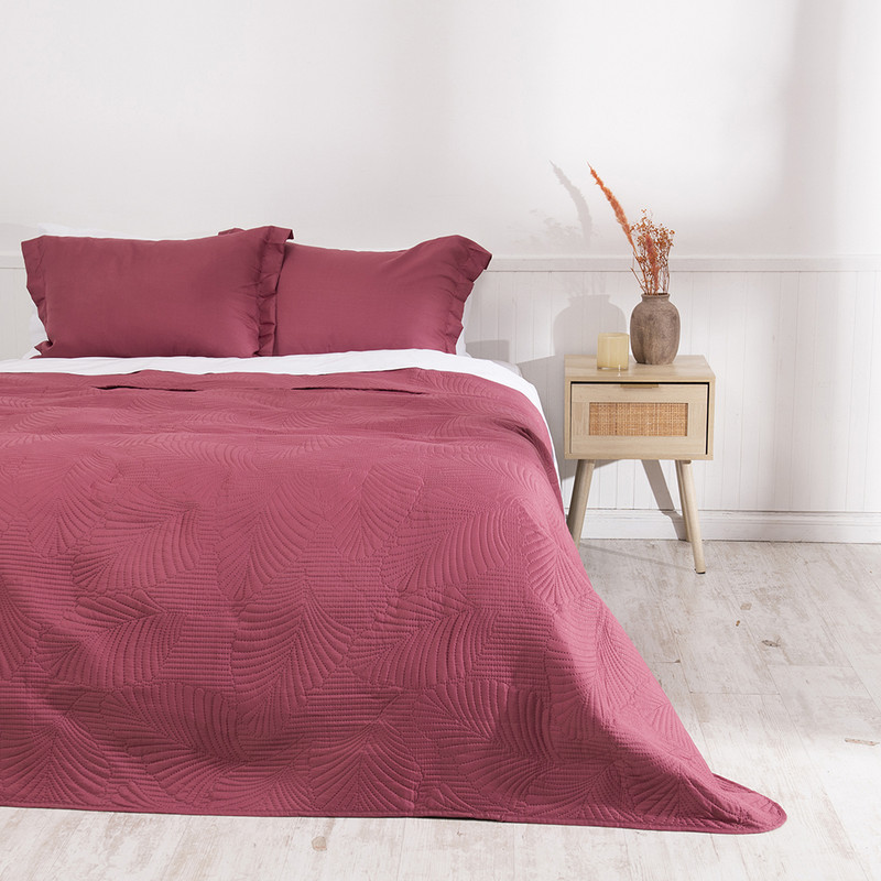 QUILT CORDOBA LISA 2 PLAZAS BURDEO - 1