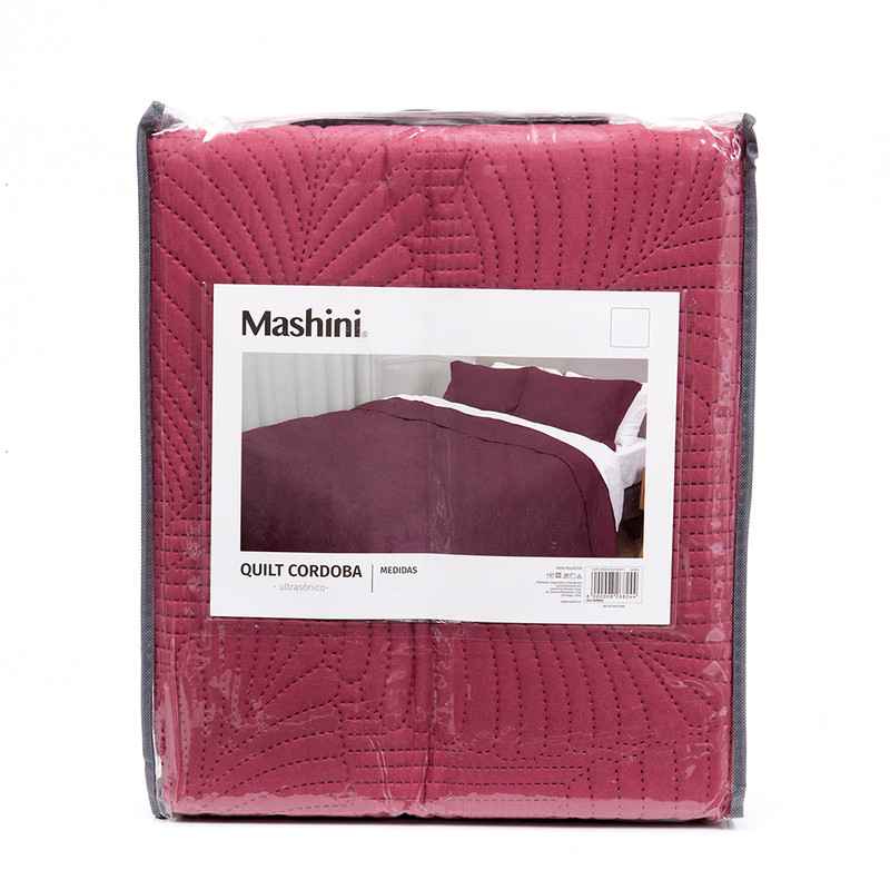 QUILT CORDOBA LISA 2 PLAZAS BURDEO - 5