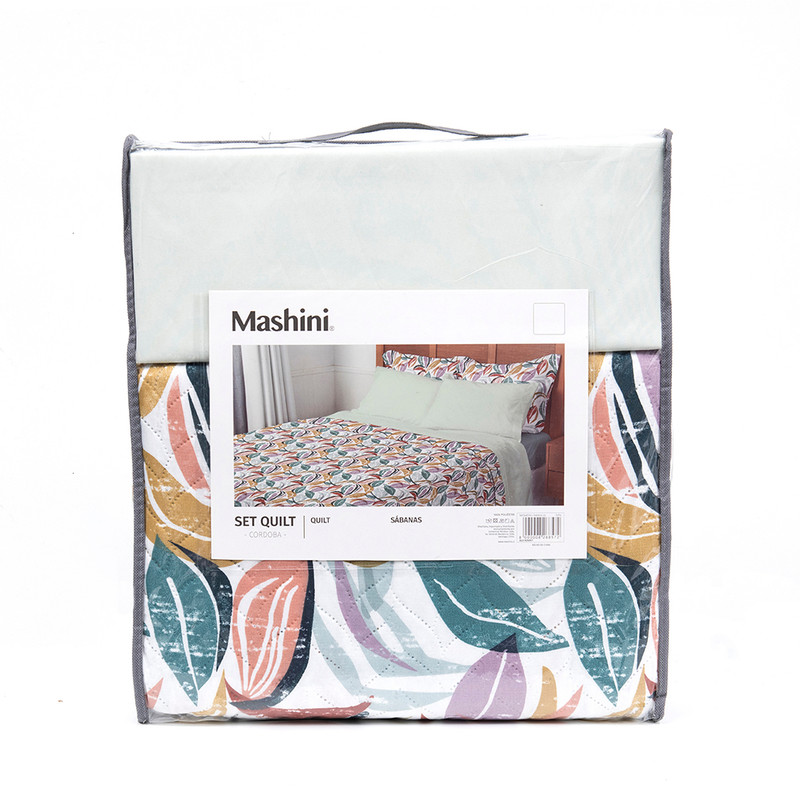 SET QUILT EST + SABANA LISA KING SOFIA - 5
