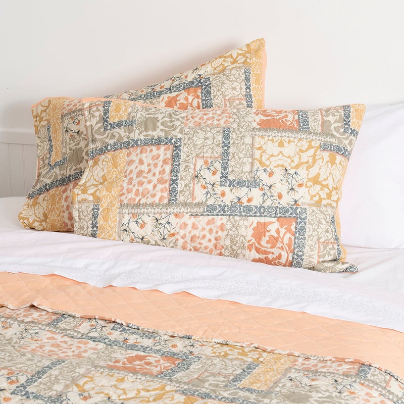 QUILT COSIDO PATCHWORK 1.5 PLAZAS GALES - 3