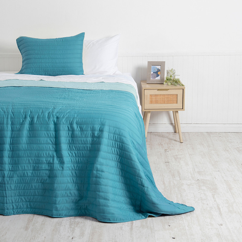 QUILT TOLEDO 1.5 PLAZAS CALYPSO-CELESTE - 1