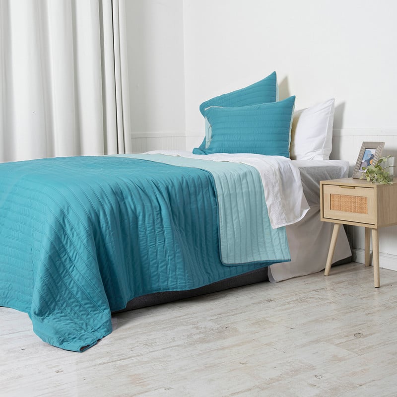 QUILT TOLEDO 1.5 PLAZAS CALYPSO-CELESTE - 2