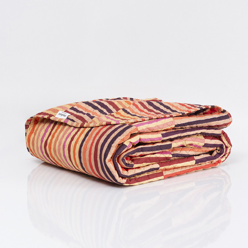 QUILT CORDOBA ESTAMPADO  1.5 PLAZAS GEOMETRICO - 4