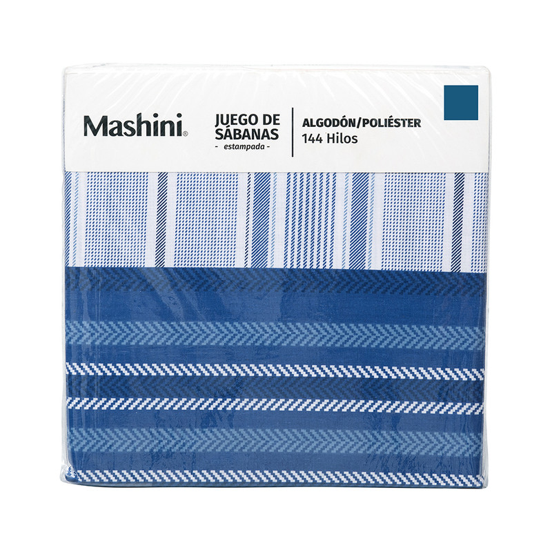 SABANA ESTAMPADA 144H KING LINES - 5