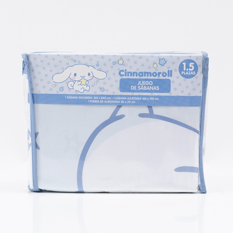 SABANA 1.5 PLAZAS CINNAMONROLL CANDY - 3