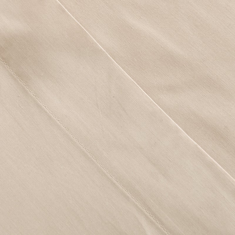 SABANA 180 HILOS LISOS SUPER KING BEIGE - 2