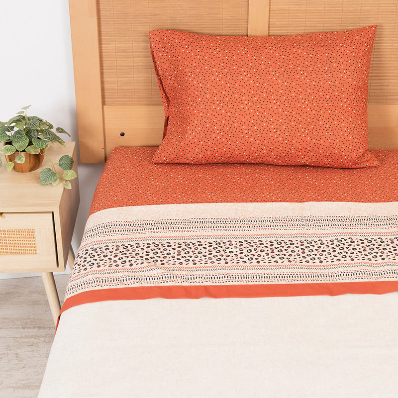 SABANA ESTAMPADA 144H 1.5 PLAZAS ANIMAL - 1