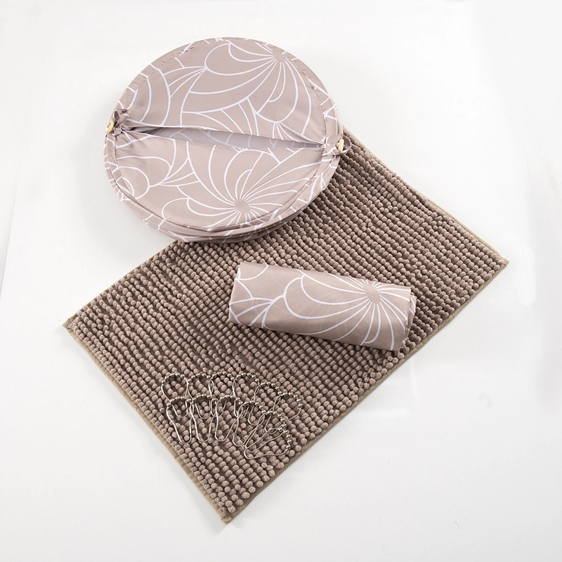 SET CORTINA+PISO+CESTO 4 PZAS MASHINI TULOR - 5