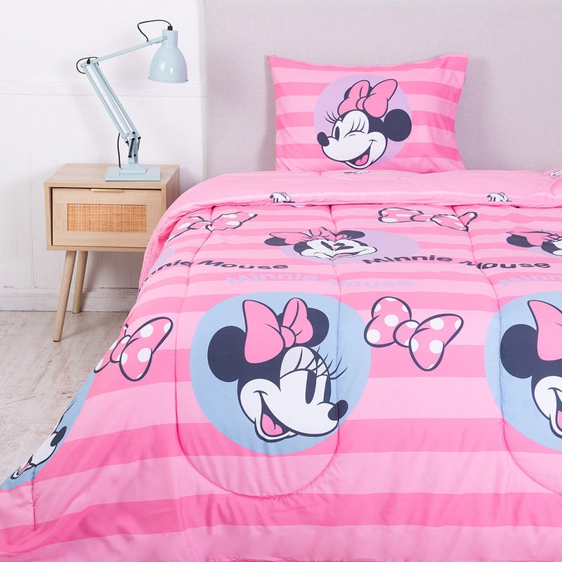 PLUMON 1.5 PLAZAS SINGLE DISNEY MINNIE DOTS - 1