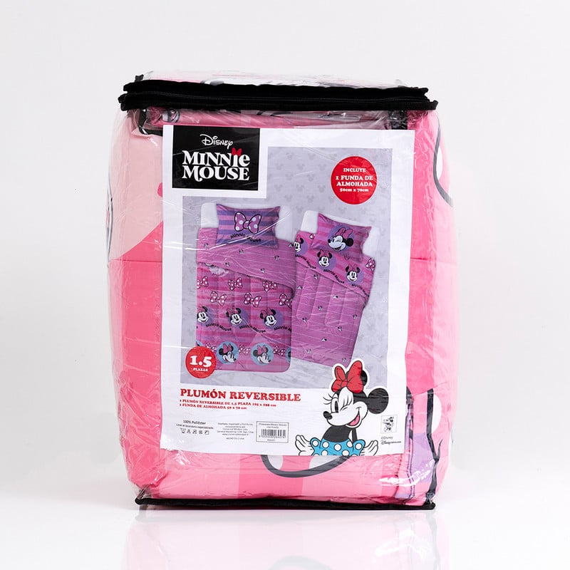 PLUMON 1.5 PLAZAS SINGLE DISNEY MINNIE DOTS - 3