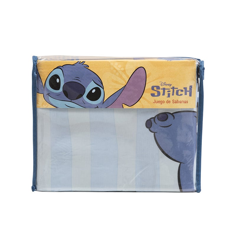 SABANA 1.5 PLAZAS STITCH FLUFFLY - 4