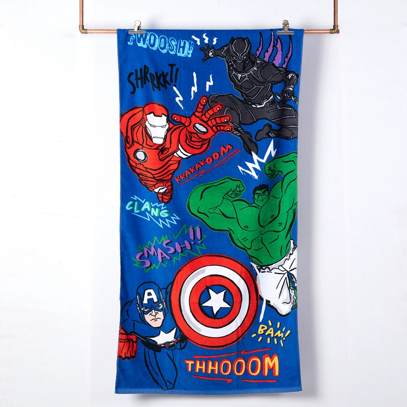 TOALLA PLAYA 70X140 AVENGERS TODOS - 1