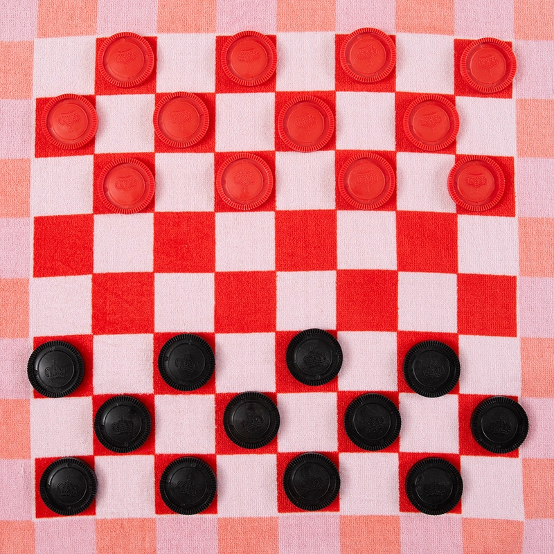 TOALLA DE PLAYA JUEGO 70X150 DAMA ROSADO - 3
