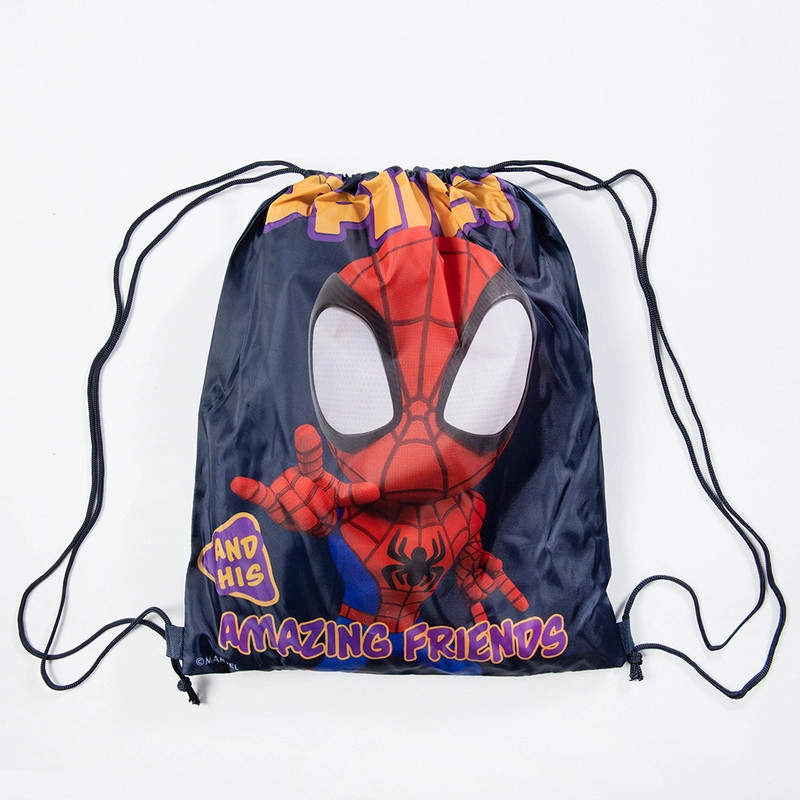 TOALLA PLAYA C/BOLSO 70X140+33X42 SPIDERMAN FRIEND - 2