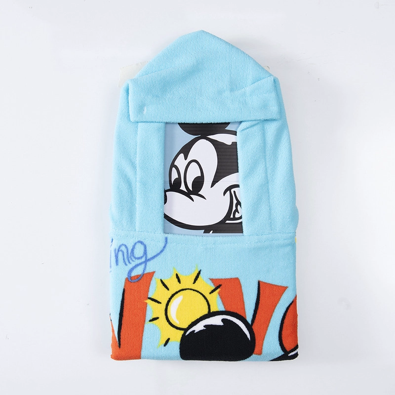 TOALLA PLAYA CAPUCHA MF 60X120 MICKEY MAKING - 3