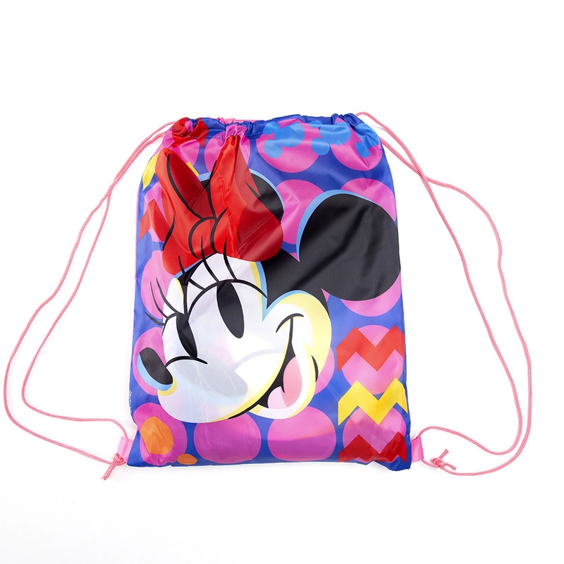 TOALLA PLAYA C/BOLSO 70X140 + 33X23 MINNIE GRAFICA - 2