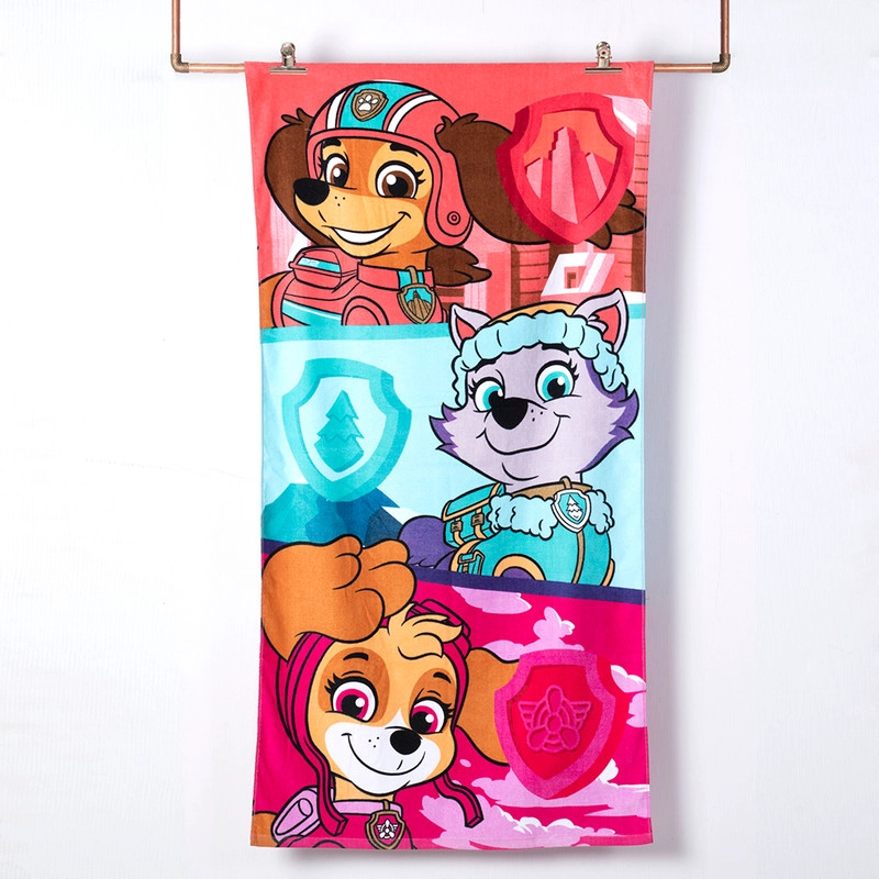 TOALLA PLAYA 70X140 PAW PATROL AMIGAS - 1