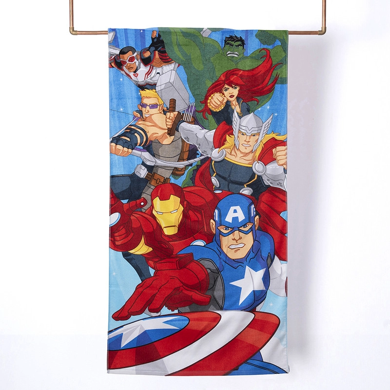 TOALLA PLAYA 70X140 AVENGERS FUERZA - 1
