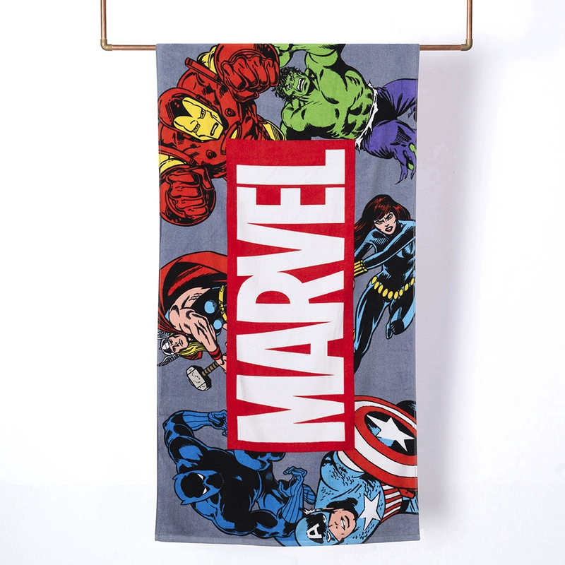 TOALLA PLAYA 70X140 AVENGERS LOGO - 1