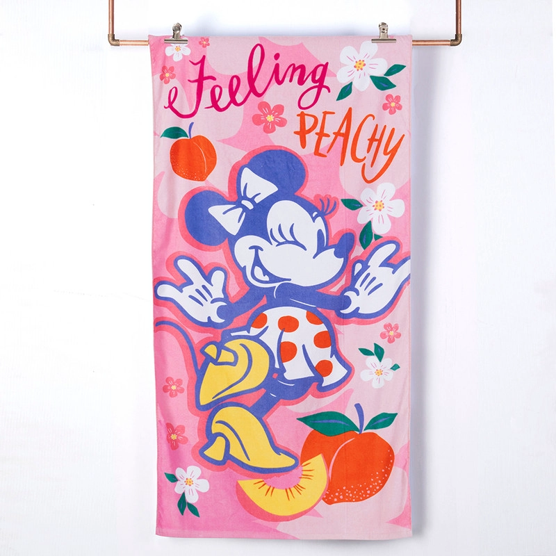 TOALLA PLAYA 70X140 MINNIE PEACHY - 1