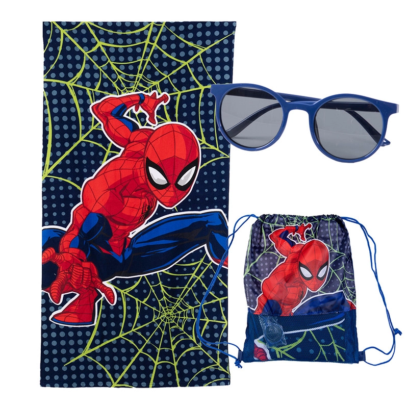 SET TOALLA 70X140 CMS + LENTES DE SOL SPIDERMAN - 5