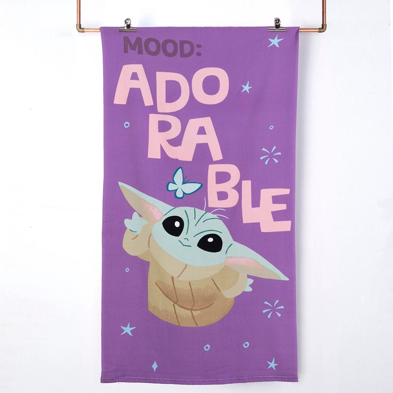 TOALLA PLAYA C/BOLSO 70X140+33X42 STAR WARS FORCE - 1