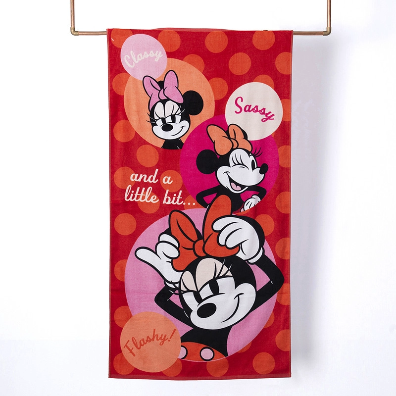 TOALLA PLAYA 70X140 MINNIE CLASSY - 1