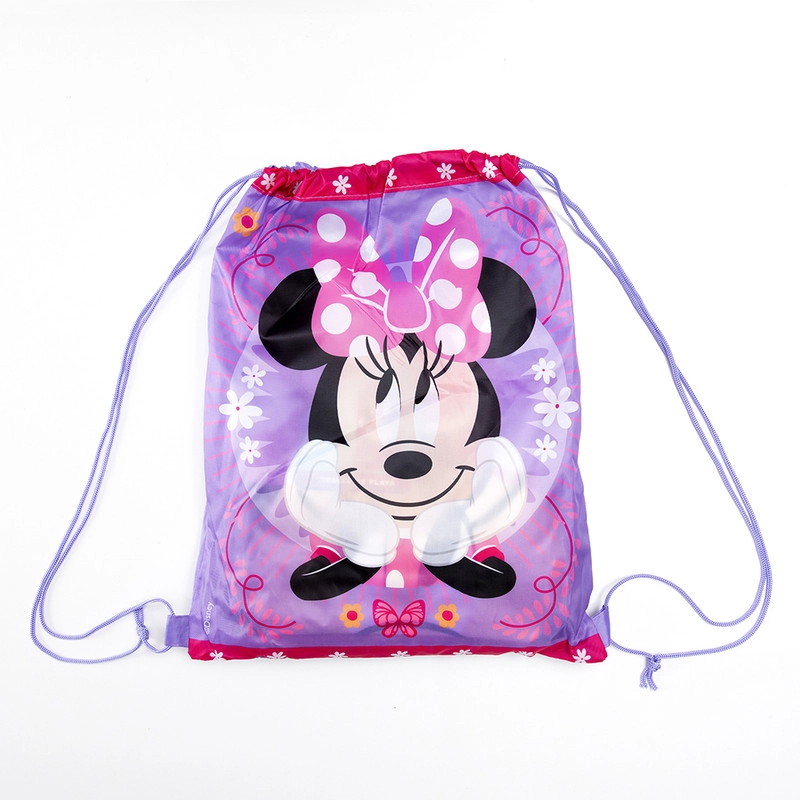 TOALLA PLAYA C/BOLSO 70X140 + 33X22 MINNIE PAJARO - 2