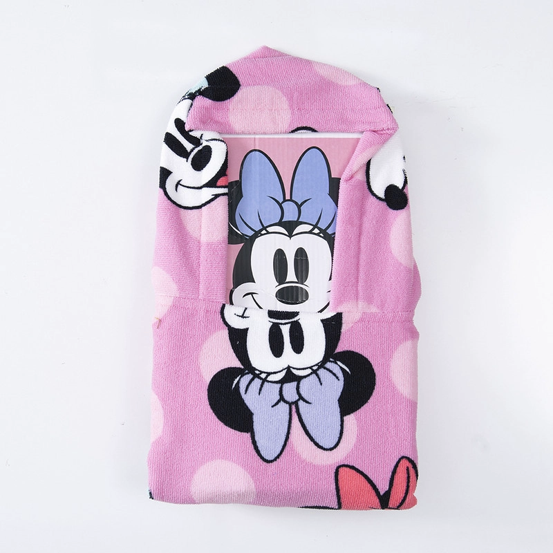TOALLA PLAYA CAPUCHA MF 60X120 MINNIE FACES - 3