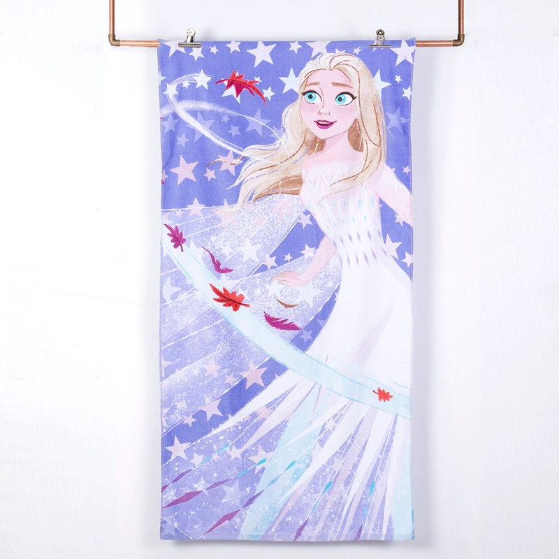 TOALLA PLAYA 70X140 FROZEN HOJAS - 1