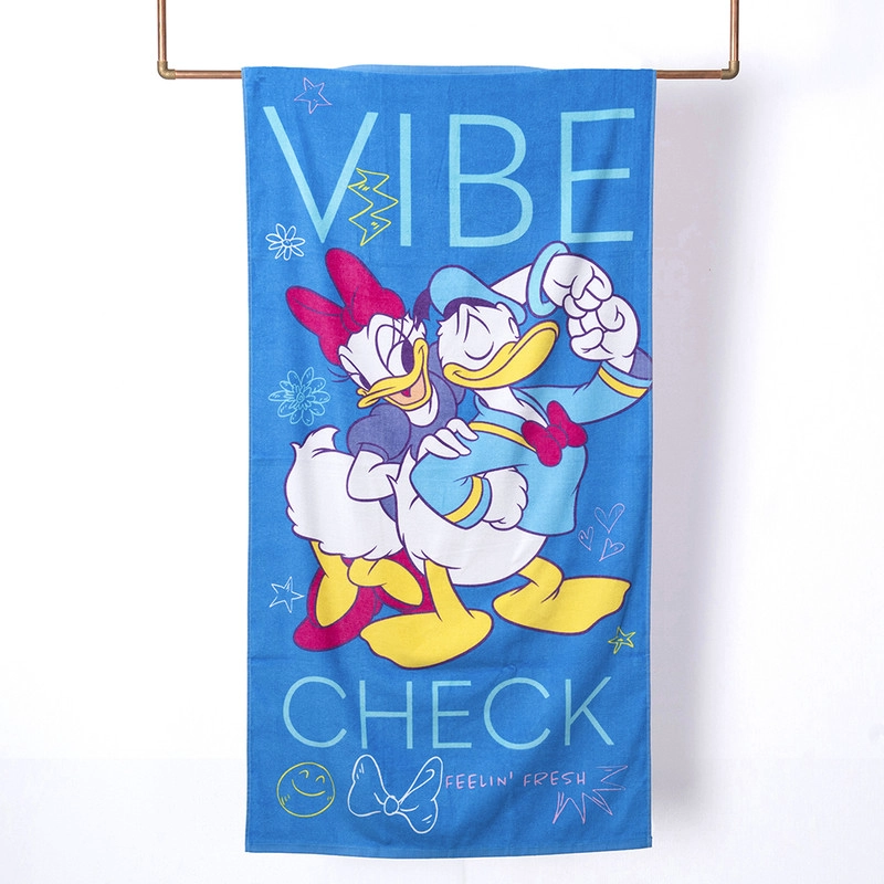 TOALLA PLAYA 70X140 MINNIE CHECK - 1