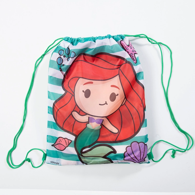 TOALLA PLAYA C/BOLSO 70X140+33X42 PRINCESAS ARIEL - 2
