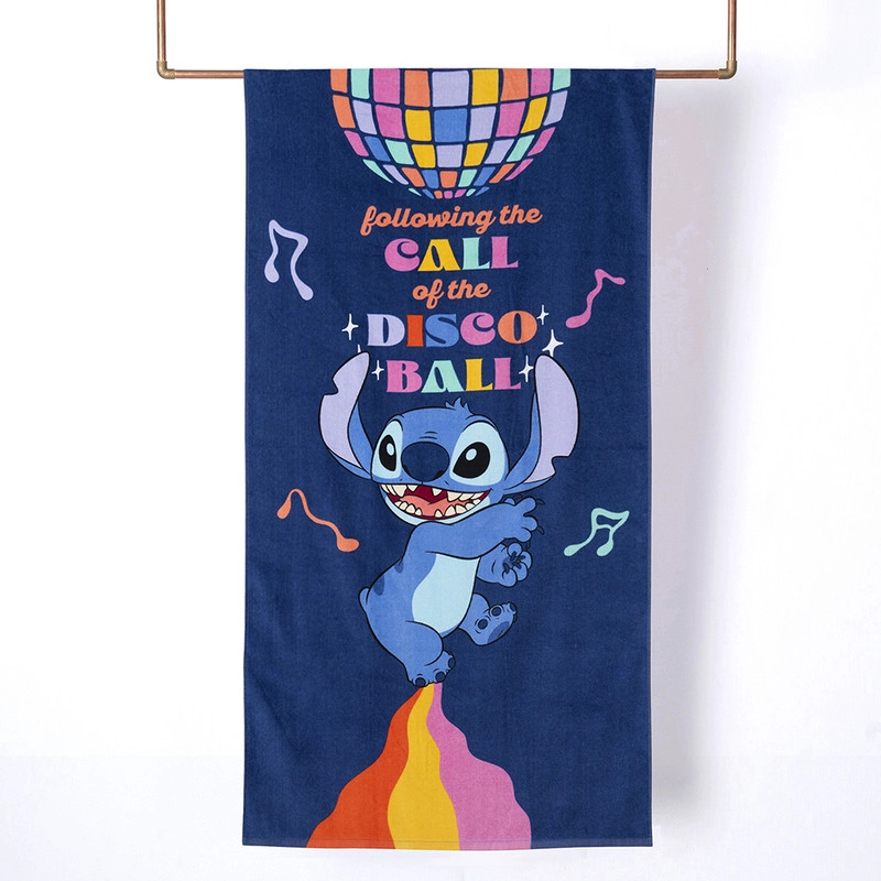 TOALLA PLAYA 70X140 STITCH DISCO - 1
