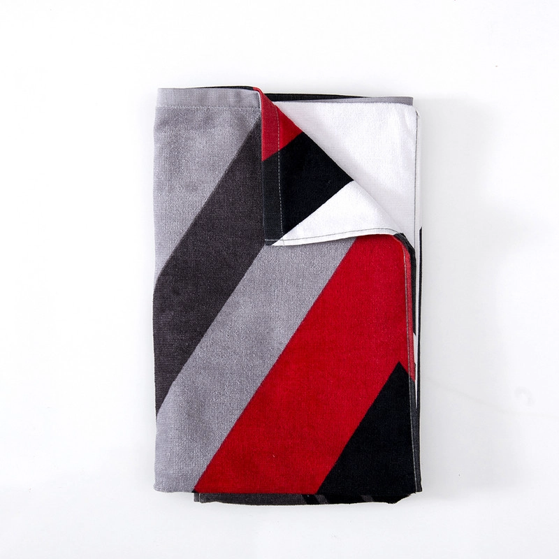 TOALLA ALGODON VEL.EST. C/BOLSO 70X150+33X42 TRIAN - 4