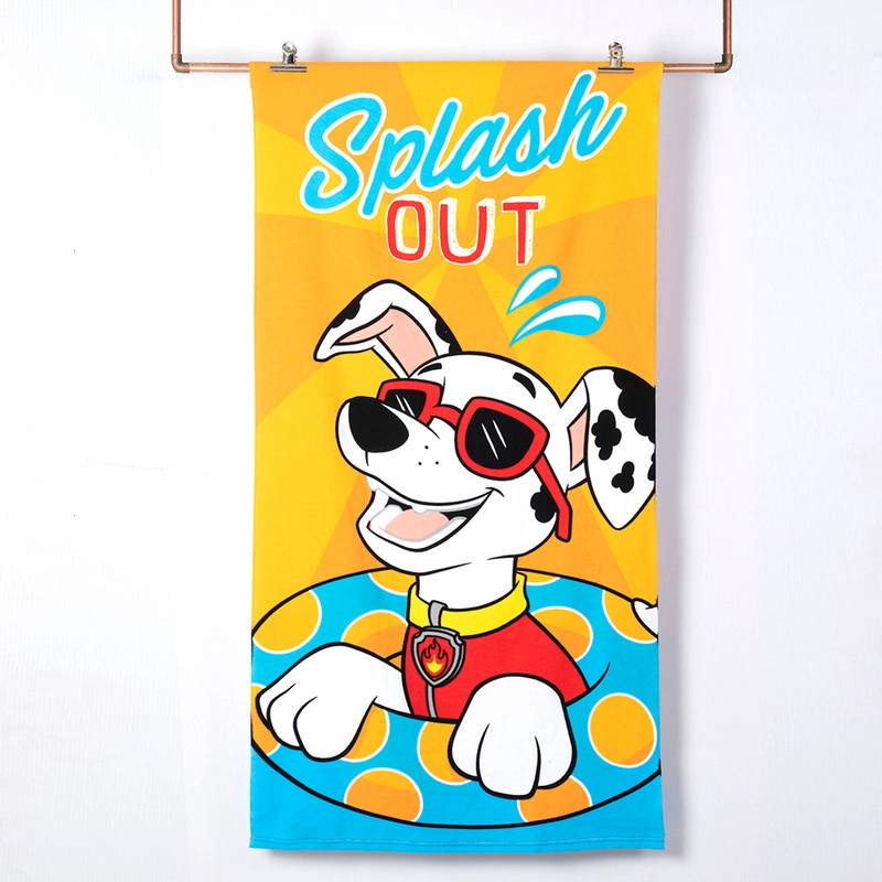 TOALLA PLAYA C/BOLSO 70X140+33X42 PAW PATROL SPLASH - 1