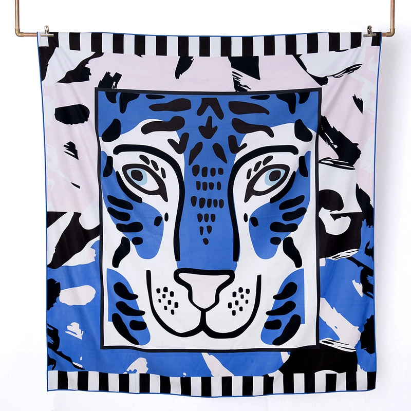 TOALLAS DE PLAYA DEPORTIVA XL BOLSO 170X180 TIGRE - 1