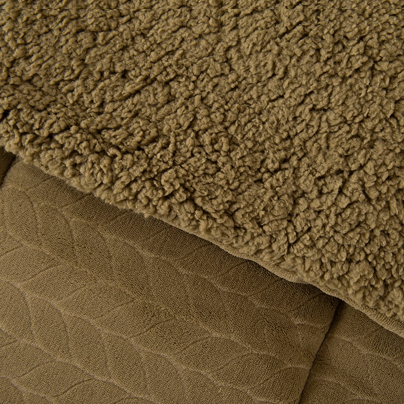 PLUMON CORAL EMBOSS 2 PLAZAS  VERDE - 2