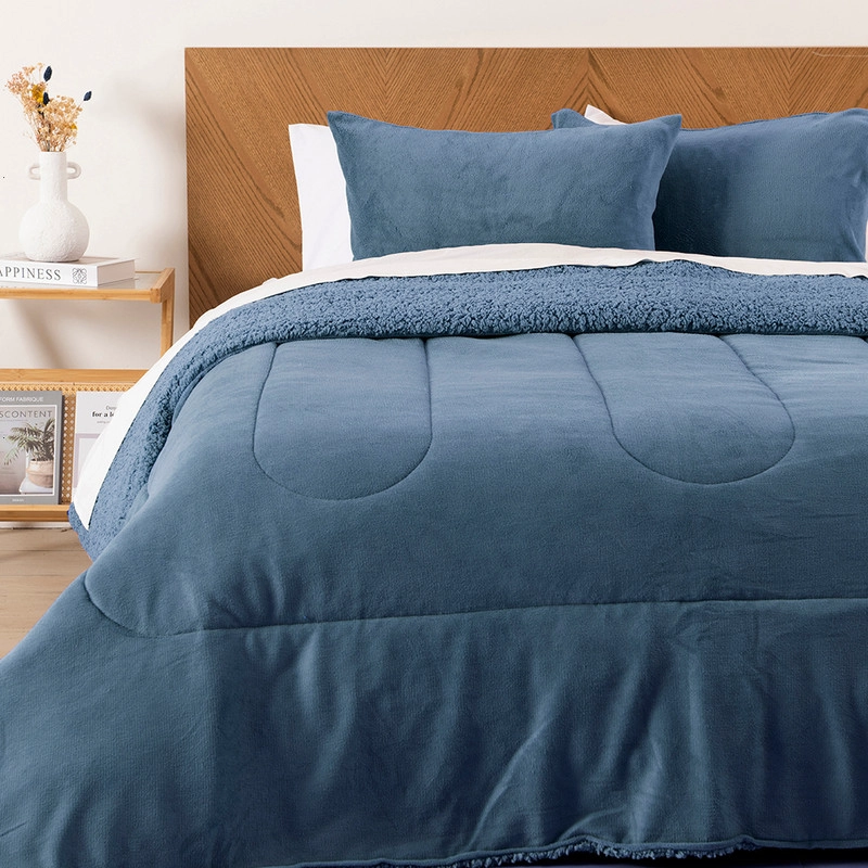 PLUMON CORAL SHERPA KING AZUL - 1