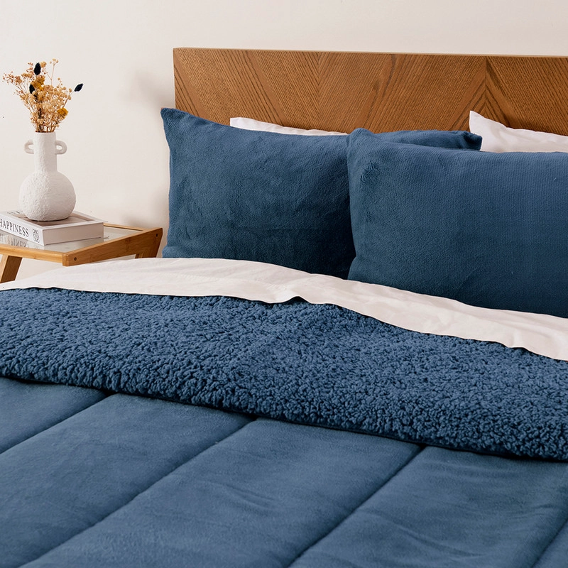 PLUMON CORAL SHERPA KING AZUL - 3