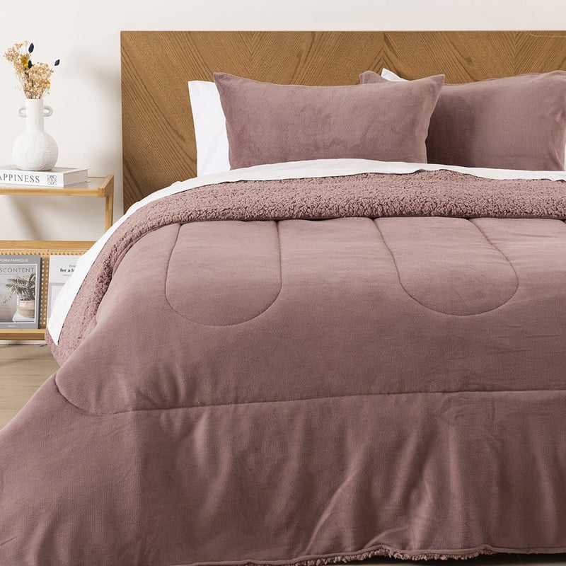 PLUMON CORAL SHERPA 2 PLAZAS  MORADO - 1