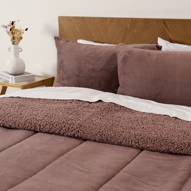 PLUMON CORAL SHERPA 2 PLAZAS  MORADO - 2