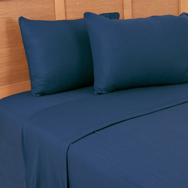 SABANA POLAR LISA KING AZUL - 3
