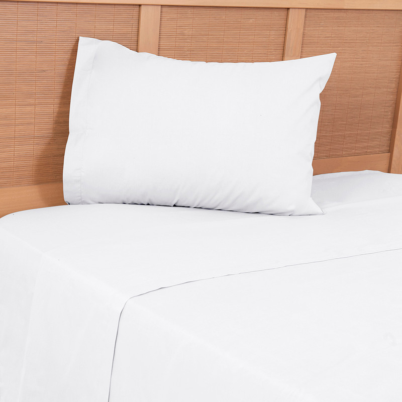 SABANA HOTEL 144 HILOS 1.5 PLAZAS  BLANCO - 3